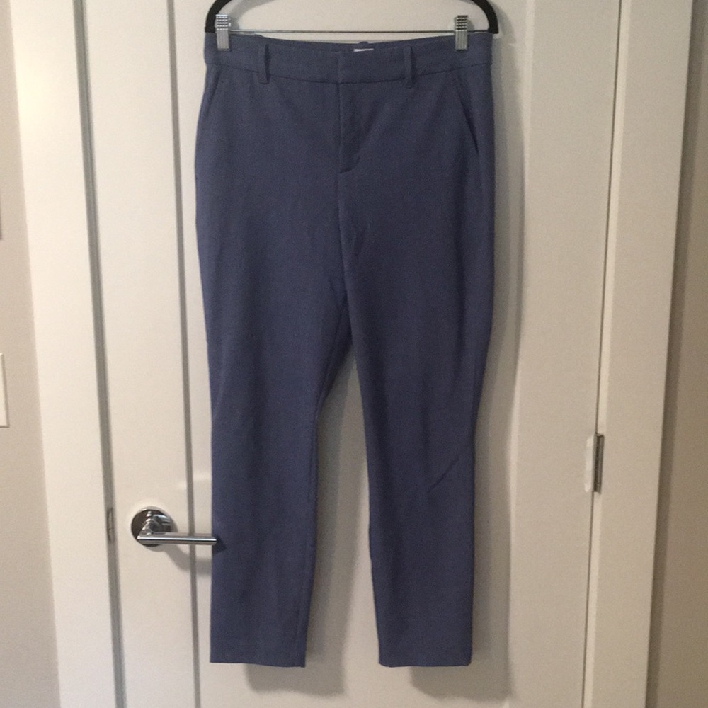 GAP Blue Signature Skinny Ankle Dress Pants Size 8